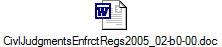 CivlJudgmentsEnfrctRegs2005_02-b0-00.doc