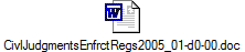 CivlJudgmentsEnfrctRegs2005_01-d0-00.doc