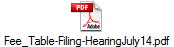 Fee_Table-Filing-HearingJuly14.pdf